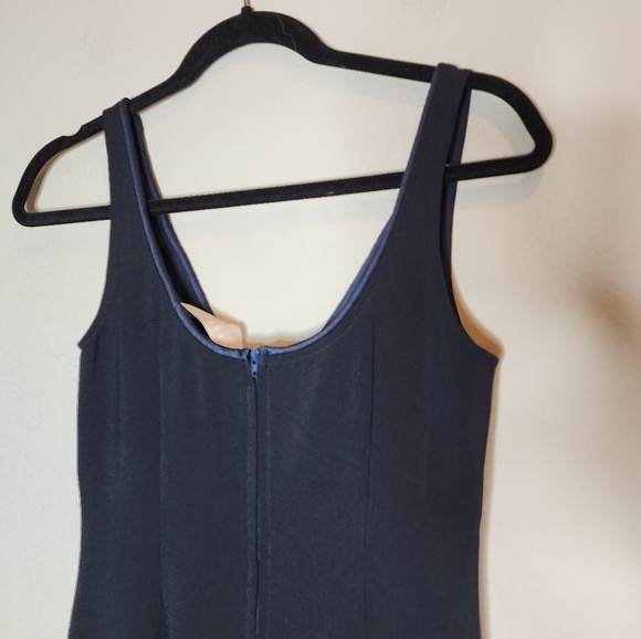 NWT Keepsake The Label Navy Meraz Midi Dress. Size small. Stretch.  Sample. - Picture 11 of 16